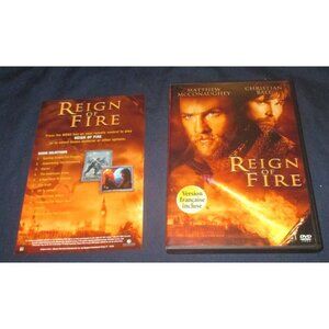 Reign of Fire (DVD, 2008, Canadian)
